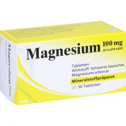 Magnesium 100mg Jenapharm Tabletten 50 St Tabletten
