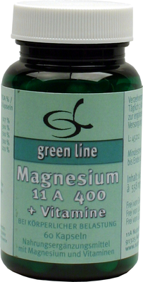 MAGNESIUM 11 A 400+Vitamine Kapseln 33.5 g