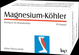 MAGNESIUM KHLER Kapseln 30,4 g