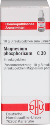 MAGNESIUM PHOSPHORICUM C 30 Globuli 10 g
