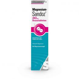 MAGNESIUM SANDOZ 243 mg Brausetabletten 20 St.