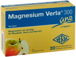 Ein aktuelles Angebot für MAGNESIUM VERLA 300 Apfel Granulat 20 St Granulat Mineralstoffe - jetzt kaufen, Marke Verla-Pharm Arzneimittel GmbH & Co. KG.