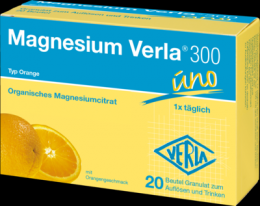 MAGNESIUM VERLA 300 Orange Granulat 80 g