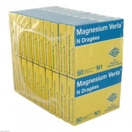 Magnesium Verla N Dragées 20 X 50 St Tabletten magensaftresistent