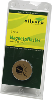 MAGNETPFLASTER 4 cm Durchmesser+20 Pads 2 St