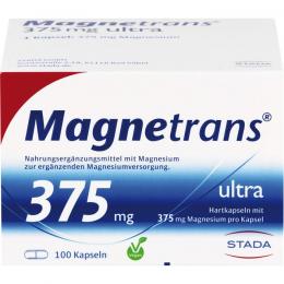 MAGNETRANS 375 mg ultra Kapseln 100 St.