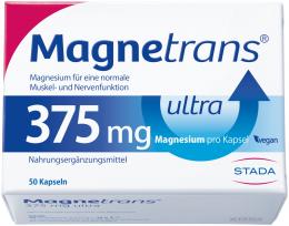 Ein aktuelles Angebot für Magnetrans 375mg ultra Kapseln 50 St Kapseln Mineralstoffe - jetzt kaufen, Marke Stada Consumer Health Deutschland Gmbh.