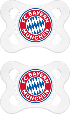 MAM Original Silikon 0-6 Monate FC Bayern Mnchen 2 St