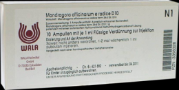 MANDRAGORA OFFICINARIUM e radice D 10 Ampullen 10X1 ml