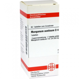 MANGANUM ACETICUM D 4 Tabletten 80 St
