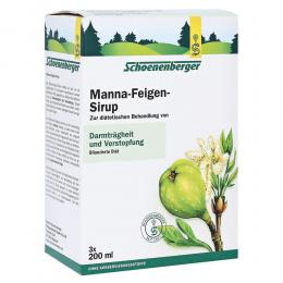 MANNA-FEIGEN-Sirup Schoenenberger 3 X 200 ml Sirup