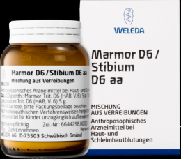MARMOR D 6/Stibium D 6 aa Trituration 50 g