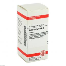 MATER PERLARUM D 4 Tabletten 80 St Tabletten
