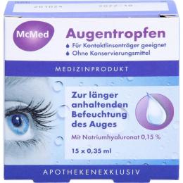 MCMED Augentropfen Einzeldosispipetten 5,25 ml