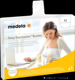 MEDELA Easy Expression Bustier Gr.M wei 1 St