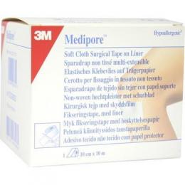 MEDIPORE Fixiervlies hypoallerg.10cmx10m 2991NP-2 1 St