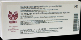 MEDULLA OBLONGATA Ventriculus quartus GL D 30 Amp. 10X1 ml