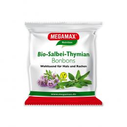 MEGAMAX Bio Salbei-Thymian Bonbons 85 g Bonbons