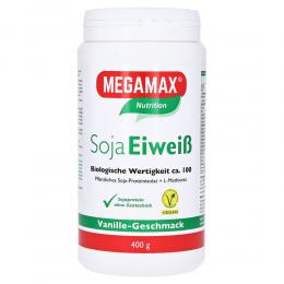 MEGAMAX Soja Eiweiss Vanille-Geschmack 400 g Pulver