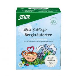 MEIN LIEBLINGS-Bergkräuter-Tee Bio Salus Fbtl. 40 St Filterbeutel
