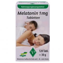 MELATONIN 1 mg Tabletten 120 St Tabletten