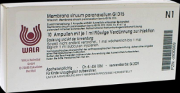 MEMBRANA sinuum paransalium GL D 15 Ampullen 10X1 ml