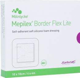 MEPILEX Border Flex Lite Schaumverband 10x10 cm 5 St Verband