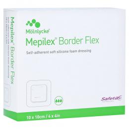 MEPILEX Border Flex Schaumverb.haft.10x10 cm 10 St Verband