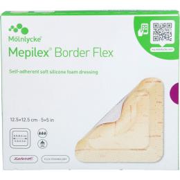 MEPILEX Border Flex Schaumverb.haft.12,5x12,5 cm 5 St.