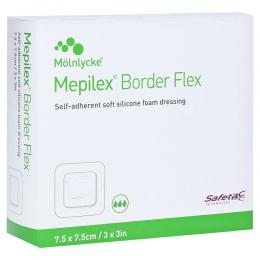 MEPILEX Border Flex Schaumverb.haft.7,5x7,5 cm 10 St Verband