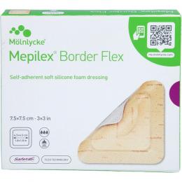 MEPILEX Border Flex Schaumverb.haft.7,5x7,5 cm 5 St.