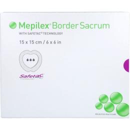 MEPILEX Border Sacrum Schaumverb.15x15 cm steril 5 St.