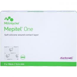 MEPITEL One 9x10 cm Silikon Netzverband 5 St.