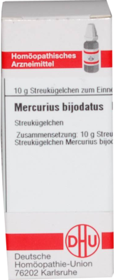 MERCURIUS BIJODATUS D 6 Globuli 10 g