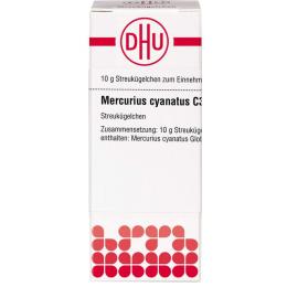 MERCURIUS CYANATUS C 30 Globuli 10 g