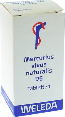 MERCURIUS VIVUS NATURALIS D 6 Tabletten 80 St