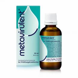 Ein aktuelles Angebot für Metavirulent Tropfen 50 ml Mischung Grippemittel - jetzt kaufen, Marke Meta Fackler Arzneimitel GmbH.