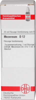 MEZEREUM D 12 Dilution 20 ml