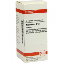 MEZEREUM D 12 Tabletten 80 St