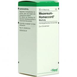 MEZEREUM HOMACCORD Tropfen 30 ml Tropfen