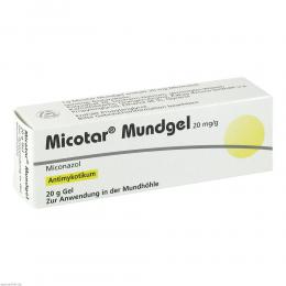 Ein aktuelles Angebot für Micotar Mundgel 20 g Gel Entzündung im Mund & Rachen - jetzt kaufen, Marke Dermapharm AG Arzneimittel.
