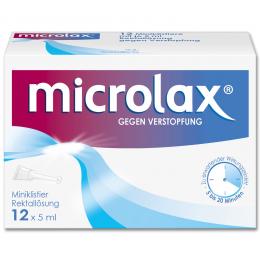 Microlax Rektallösung Klistiere 12 X 5 ml Klistiere