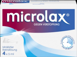 MICROLAX Rektallösung Klistiere 4X5 ml