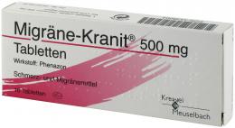Migräne-Kranit 500mg Tabletten 10 St Tabletten