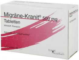 Migräne-Kranit 500mg Tabletten 100 St Tabletten