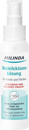 MILINDA Hände- und Flächen Desinfektions-Lösung 120 ml Lösung