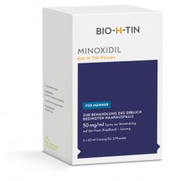 MINOXIDIL BIO-H-TIN 50mg/ml 3 X 60 ml Lösung