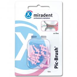 Ein aktuelles Angebot für Miradent Pic-Brush Ersatzbürsten xx-fine 12 St ohne Zahnpflegeprodukte - jetzt kaufen, Marke Hager Pharma GmbH.