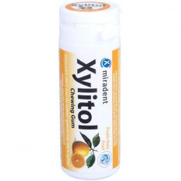 MIRADENT Xylitol Chewing Gum Frucht 30 St.