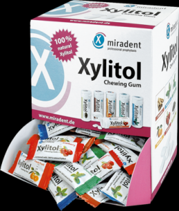 MIRADENT Xylitol Chewing Gum Schttverp.sort. 200 St